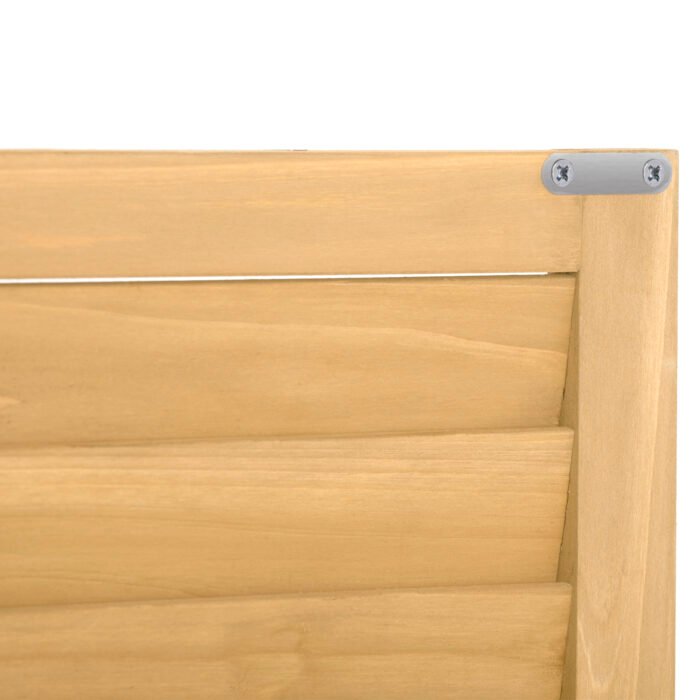 Wooden Garden Shed Patio Storage with Natural Wood Color - Image 16