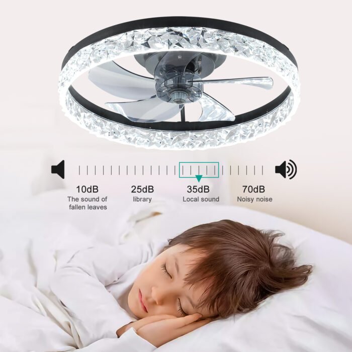 Ceiling Fan with Lights Dimmable LED - Image 3