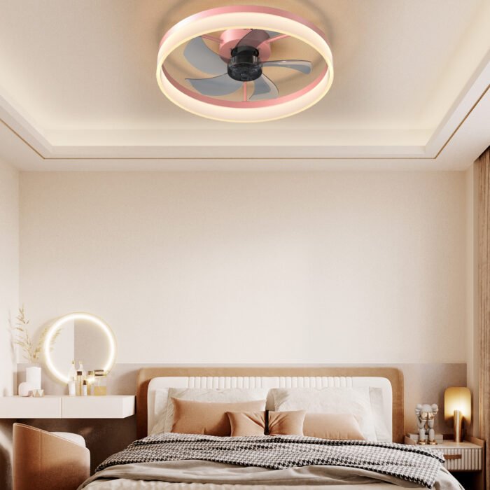 Ceiling Fan thin with Dimmable LED Lights - Image 3