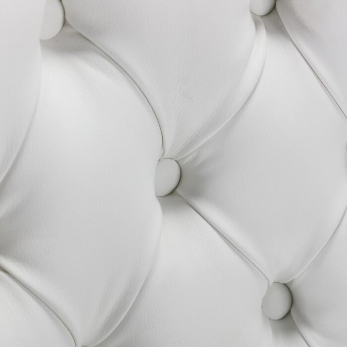 Furniture Nikki Collection Modern Tufted Solid Wood Contemporary PU (Set of 2) - Image 18