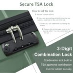 Hardshell Lightweight Expandable Single Luggage Spinner with TSA Lock (24) - Image 7