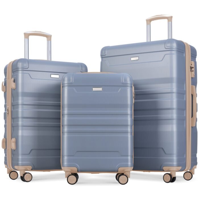 Luggage Set with Expandable ABS Hardshell (20/24/28) - Image 3