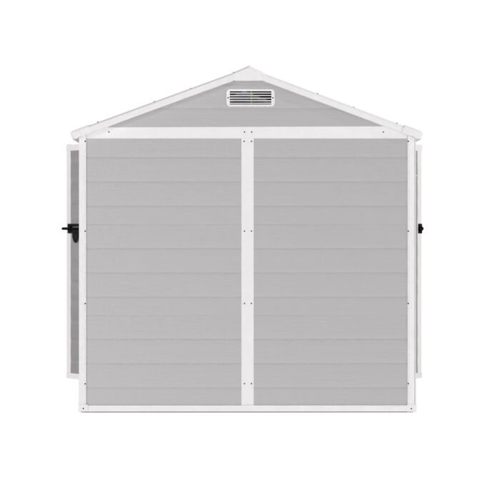 Resin Weather Resistant Outdoor Storage Shed with Floor (6'x4.4') - Image 10
