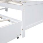 Twin Size Platform Bed with Drawers Storage and LED Headboard - Image 15