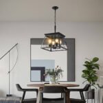 Farmhouse Vintage Chandelier for Living Room (4-Light) - Image 2