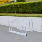 2 bicycles ground parking racks (22-28 inch)