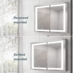 Medicine Cabinet with LED, Anti-Fog, Waterproof (36x30) - Image 11