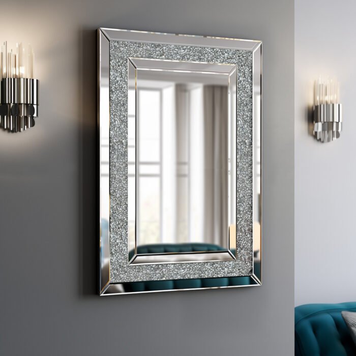 Large Wall Mounted Mirror (clear HD mirror) - Image 6