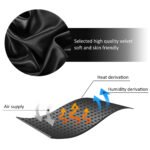 Velvet right arm Chaise Longue with button cluster and solid wood legs - Image 11