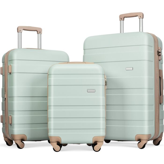 Luggage Sets Expandable ABS Hardshell 3pcs Luggage (20/24/28) - Image 3