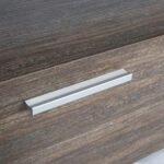 Wooden Brown simple modern TV stand - Image 12