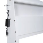 Twin Size Platform Bed with Drawers Storage and LED Headboard - Image 17