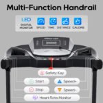 Folding treadmill with pulse sensor and silent brushless motor (2.5-HP) - Image 15