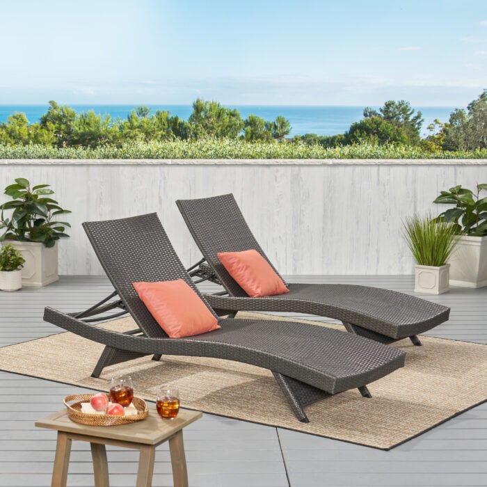 Salem Pe Rattan Sunbeds (set of 2) - Image 3