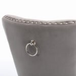 High end tufted solid wooden velvet dining chair (set of 2) - Image 14