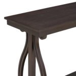Farmhouse Style Entryway Table with Open Shelf and Sturdy Construction - Image 15
