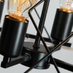 4-Light Farmhouse Chandeliers For Dining Room - Image 7