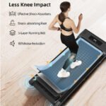 Undertable treadmill, walking mat, portable jogger with remote LED display (265 pounds) - Image 2