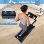 Folding Treadmill Walking Pad With Incline and Bluetooth Speaker (2.5HP) - Image 5