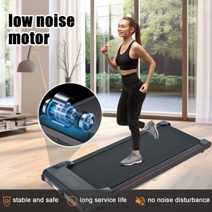 Portable Treadmill for home and office use with 0.5 to 4 miles per hour - Image 3