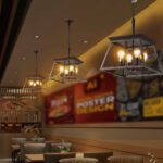 Farmhouse Vintage Chandelier for Living Room (4-Light) - Image 4