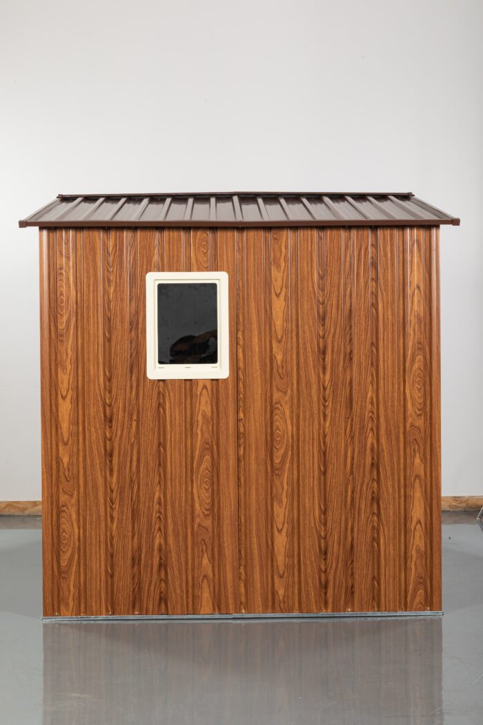 Outdoor Metal Storage Shed with Metal Floor Base and window - Image 14