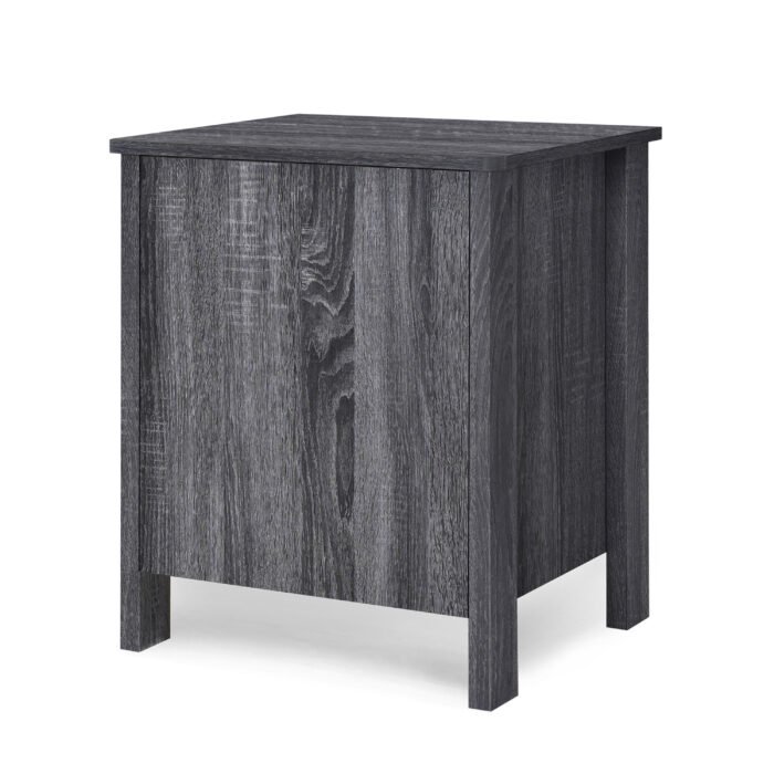 Wooden Nightstand with 2 drawers - Image 10