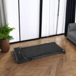 Portable treadmill with remote control (240 pounds) Black