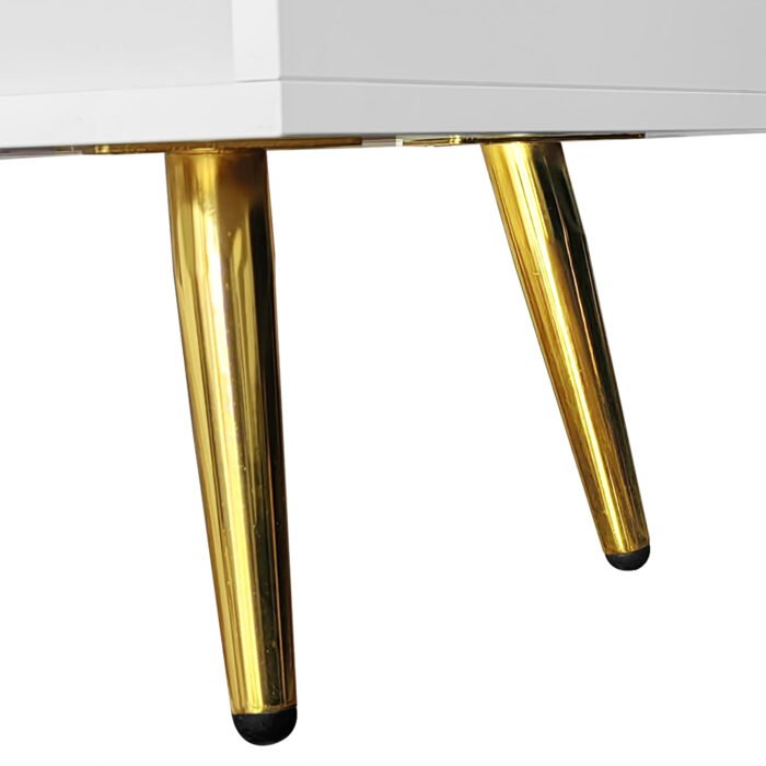 Modern Shoe Cabinet with Hidden Storage and Upholstered Cushions - Image 20