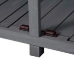 Outdoor Wooden Storage Shed with Waterproof Asphalt Roof - Image 20