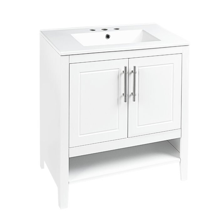 Bathroom Vanity Sink cabinet with  Doors and Drawers - Image 17