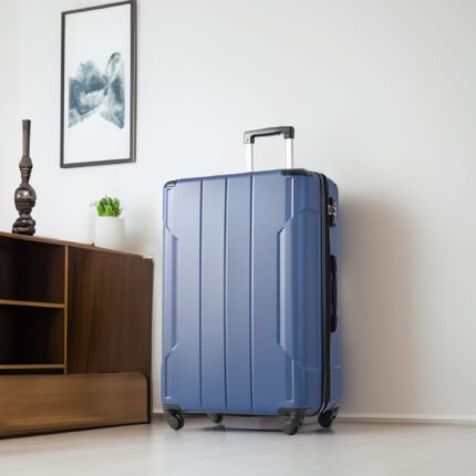 Hardshell Lightweight Expandable Single Luggage Spinner with TSA Lock (24)