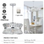 Modern Round Crystal Chandelier for Living-Room - Image 6
