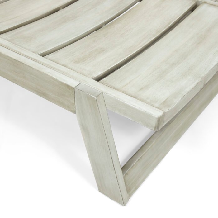 Maki Acacia Wooden Sunbed - Image 12