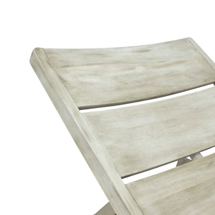 Maki Acacia Wooden Sunbed - Image 13