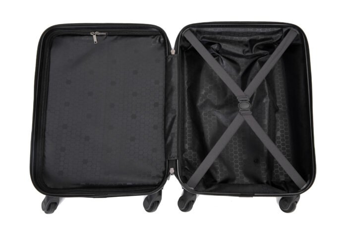 20" Carry on Luggage Lightweight Suitcase, Spinner Wheels, Black - Image 11