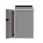 Resin Weather Resistant Outdoor Storage Shed with Floor (6'x4.4') - Image 25