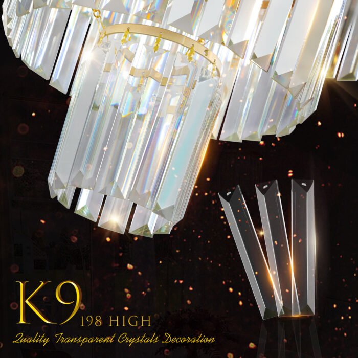 Crystal Chandelier Lights Fixture Pendant - Image 10