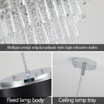 Modern Round Crystal Chandelier for Living-Room - Image 6