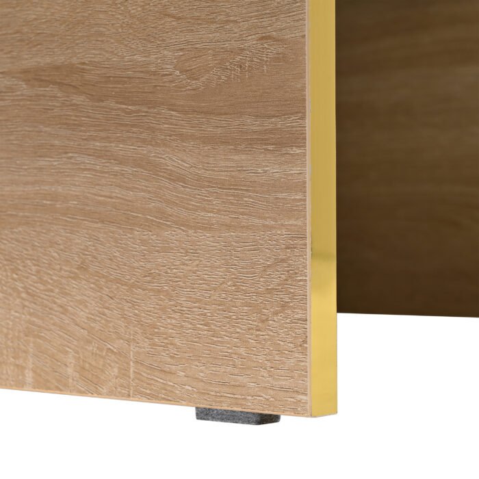 Multifunctional rectangular coffee table with 2 drawers - Image 20