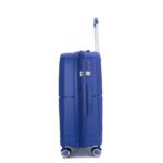 3 Piece Set Hardshell PP Luggage Sets Lightweight with TSA Lock (20/24/28) Navy - Image 15