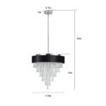 Modern Round Crystal Chandelier for Living-Room - Image 8