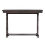 Farmhouse Style Entryway Table with Open Shelf and Sturdy Construction - Image 11