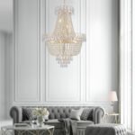Golden Crystal Chandeliers pendant light - Image 3