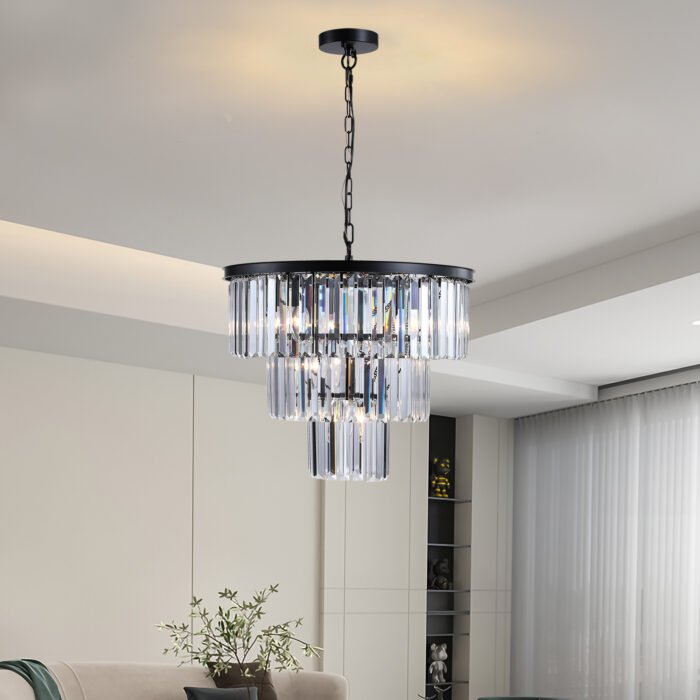 Luxury Modern Crystal Chandelier Fixture Hanging for Dining Room - Image 4