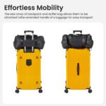 Durable Lightweight Luggage with Collapsible Cup Holder (20″/24″/29″/Travel Bag) - Image 12