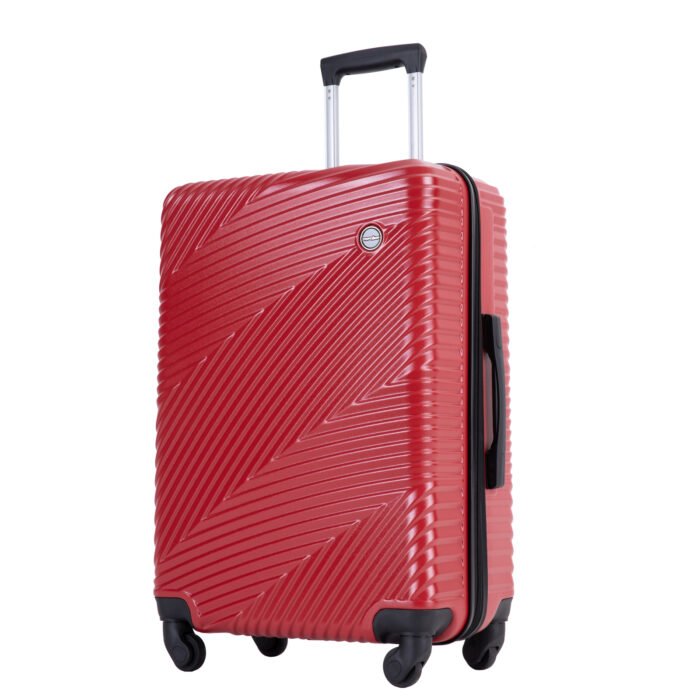 3 Piece Luggage Set Lightweight with Two Hooks Spinner Wheels (20/24/28) - Image 13