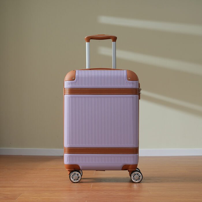 Hardshell Lightweight Luggage 3 Piece Set with 8 wheels and TSA Lock (20/24/28) - Image 2