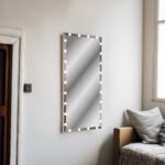 Hollywood full body mirror with 3 color light modes