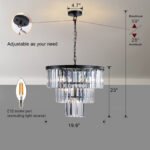 Luxury Modern Crystal Chandelier Fixture Hanging for Dining Room - Image 7